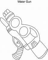 Gun Nerf sketch template