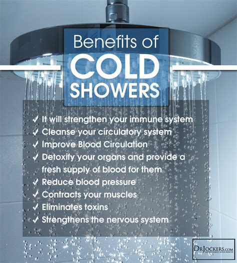 Take A Cold Shower For Your Health