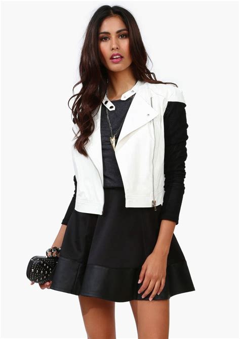 fishnet leather jacket fashion leather  jackets fashion inspo