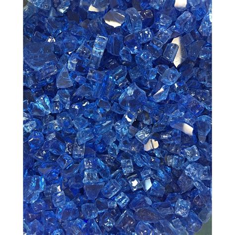 Cobalt Classic Glass Art Shattered