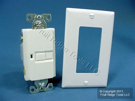cooper white gfci gfi blank face motor control switch xdgfw