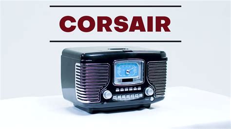 crosley corsair cd player  radio  bluetooth receiver youtube
