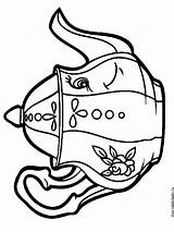 Coloring Pages Kettle Recommended sketch template