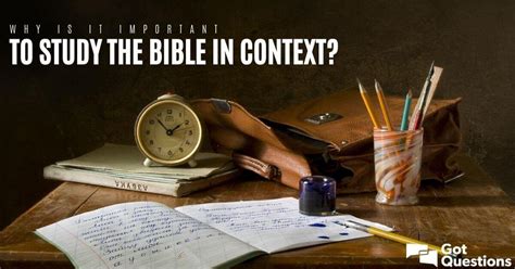 important  study  bible  context   wrong