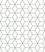 Tessellation Patterns Pattern Block Coloring Tumbling Blocks Pages Etc Worksheets Clipart Print Tessellations Geometric Hexagonal Printable Templates Seamless Abstract Background sketch template