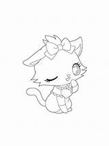 Anime Coloring Animals Pages Recommended sketch template