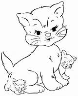 Coloring Pages Big Cats Cat Printable Popular Kids sketch template