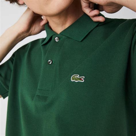 original polo mens lacoste classic fit  polo shirt green pcd enquiry