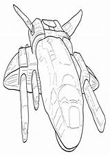 Spaceship Coloring Pages Coloringway sketch template