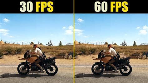 30 fps vs 60 fps gaming youtube