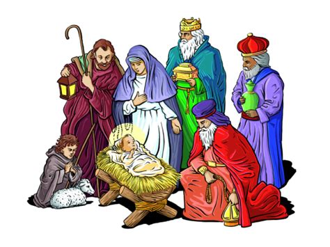 christmas clip art nativity   perfect  popular incredible