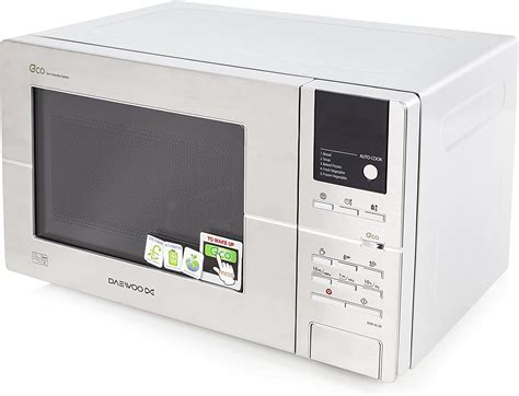 Daewoo Kor6l5r Digital Eco Microwave 20 L 800 W – Stainless Steel