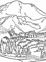 Coloring Pages Landscape Adults Adult Getdrawings sketch template