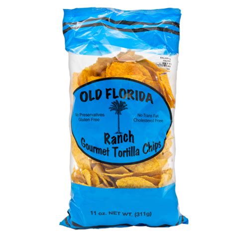 Ranch Tortilla Chips Old Florida Gourmet Products