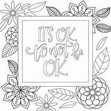 Coloring Pages Printable Inspirational Motivational Book Quotes Adult Quote Sheets Zentangle Etsy Printables Choose Board Books Mandala Kids Sold sketch template