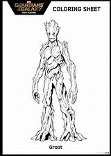 Guardians Drax sketch template