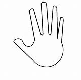 Hand Draw Drawing Easy Line Step Tutorial Finger Palm Detail sketch template