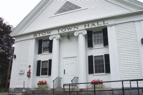 stow town hall picture  stow massachusetts tripadvisor