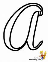 Cursive Coloring Alphabet Pages Letters Print Letter Lower Case Charts Bubble Yescoloring Capital Kids Outs Printable Projects Alphabets Numbers Gif sketch template