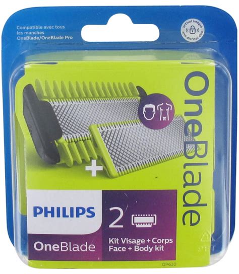 philips oneblade qp620 50 face body kit 2 blades
