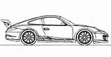 Porsche Ausmalbilder Ausmalen Malvorlagen Drawings Printable Carscoloring sketch template