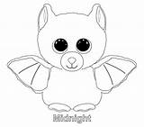 Ty Beanie Boos Bebeazul Jugar sketch template