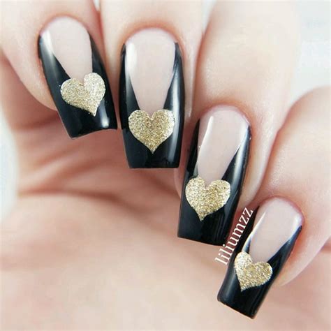 elegant valentines day nail designs