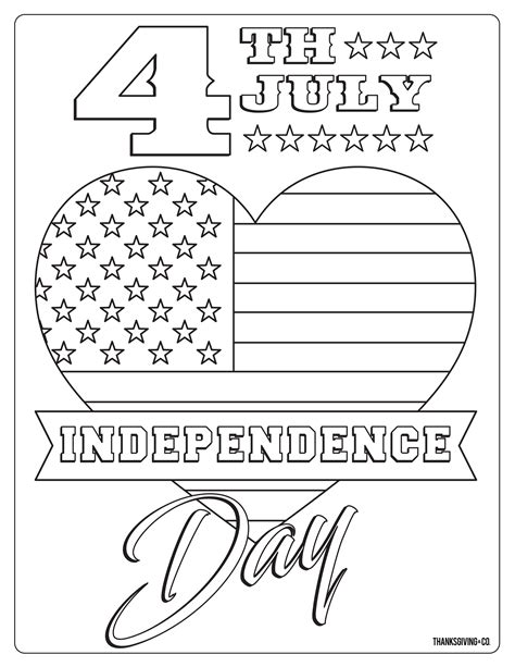 july printable coloring pages