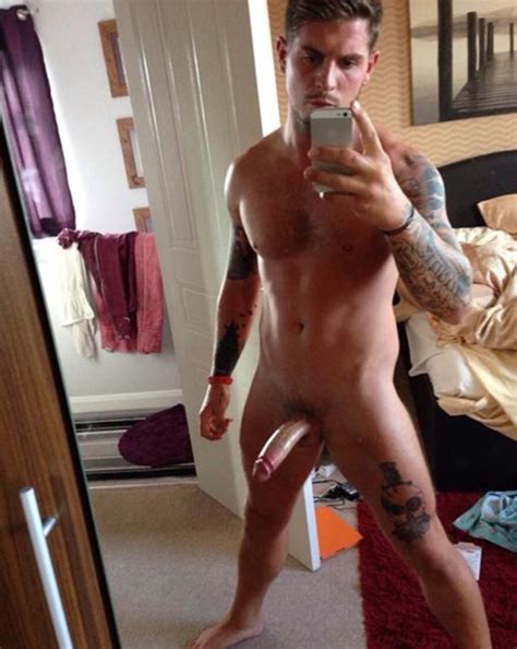 Sexy Tattooed Naked Straight Guy Selfie Spycamfromguys