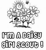 Scout Coloring Daisy Girl Pages Scouts Printable Promise Daisies Sheets Petal Coloringhome Color Law Davemelillo Getcolorings Comments Petals Garden Brownies sketch template