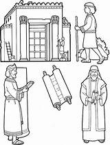 Josiah Nebuchadnezzar Temple sketch template