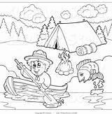 Coloring Cub Pages Scout Scouts Getcolorings Camping sketch template