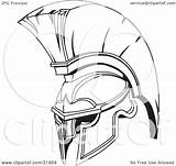 Spartan Helmet Trojan Body Armor Clipart Illustration Part Coloring Atstockillustration Sparta Clip Search Pages Again Bar Case Looking Don Print sketch template
