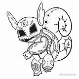 Pokemon Pages Sheets Muertos Adult Wartortle Mashup sketch template