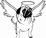 Pug Coloring Pages Adult Printable Animals Puppy Pdf Piggy Color Getdrawings Print Getcolorings sketch template