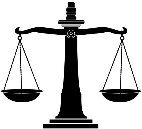 law balance scales clipart