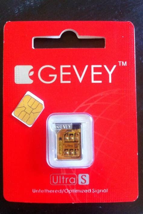 10 95 Gevey Ultra S Unlock Sim For Gsm Iphone 4s Reset Sim