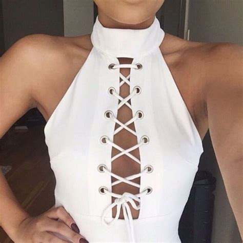 2017 bustier crop top tank top women ladies round neck sleeveless tee