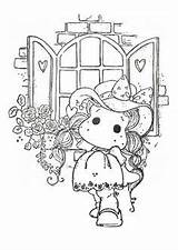 Magnolia Stamps Coloring Pages Drawing Doll Child Books Penny Doddle Colouring Outline Book sketch template