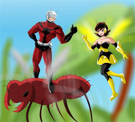 antman and wasp by bocodamondo on deviantart