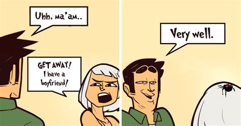 artist draws 30 hilarious comics on socially awkward situations