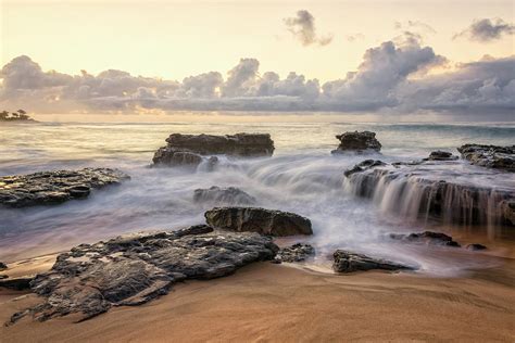 Sandy Beach Sunrise 3 Oahu Hawaii Photograph By Brian Harig
