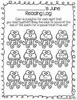 Reading Preschool Monthly Logs Readers Pre Set Preview Followers sketch template