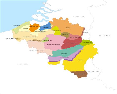 topografie belgische landstreken wwwtopomanianet kaarten lotharingen aardrijkskunde