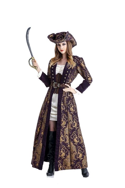 Women Pirate Costume Woman Plus Size Xl Female Halloween Fancy Party