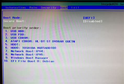 fix missing dual boot menu  windows   debian  acer laptops