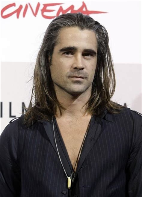 Colin Farrell With Long Hair I Like It A Lot Kiss Him Hes Irish