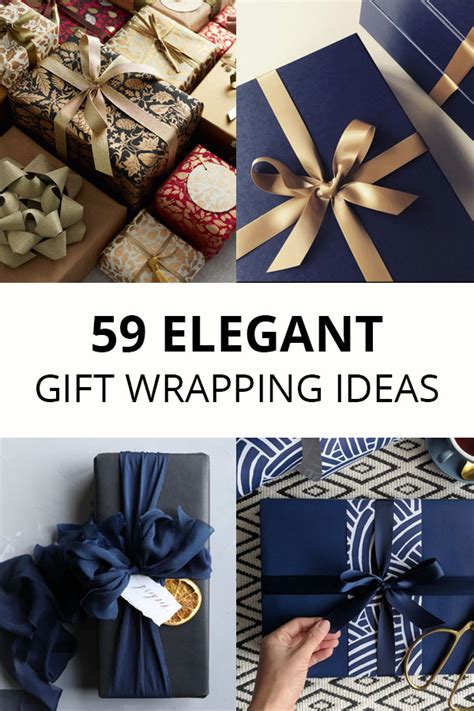 elegant gift wrapping ideas christmas birthday wedding