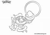 Coloring Pages Pokemon Hoopa Printable Kids sketch template