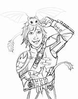 Hiccup Furies Httyd sketch template